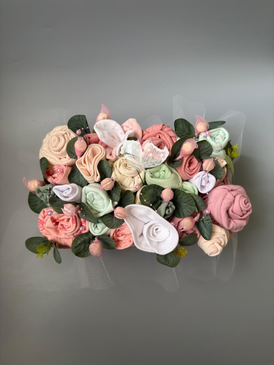 Pink rectangle basket